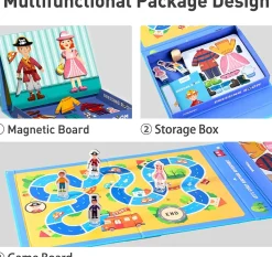 Juego magnético me disfrazo - Mideer