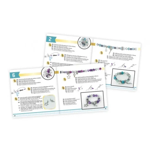 Kit creativo - Pulseras de dijes - Buki France