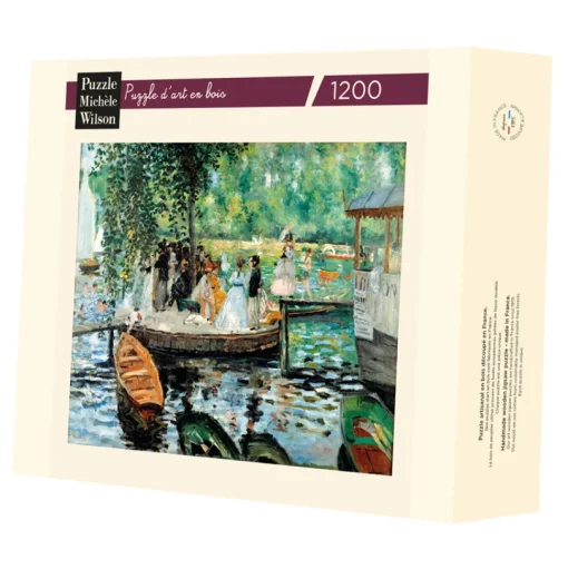 La Grenouillère de Renoir - Puzzle Michèle Wilson