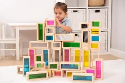 36 ladrillos de construcción arcoiris - TickiT