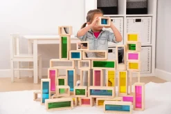 36 ladrillos de construcción arcoiris - TickiT