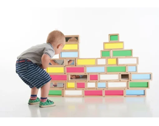 36 ladrillos de construcción arcoiris - TickiT