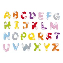 Letras del alfabeto imantadas - Janod