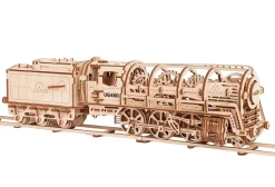 Locomotora de vapor modelo mecánico - Ugears