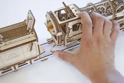 Locomotora de vapor modelo mecánico - Ugears