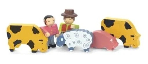 Los agricultores y los animales - Jeujura