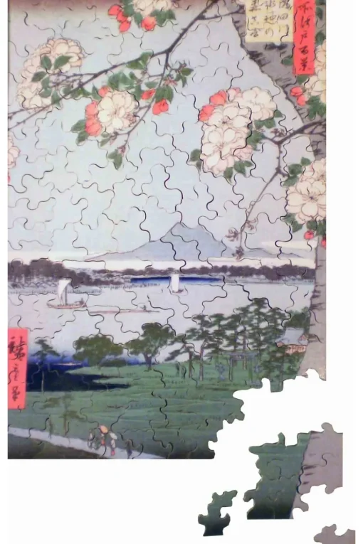 Manzanos en flor - Puzzle Michèle Wilson