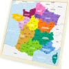 Mapa de las regiones de Francia - Ulysse