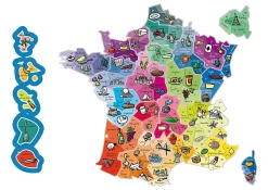 Mapa magnético de Francia - Jeujura