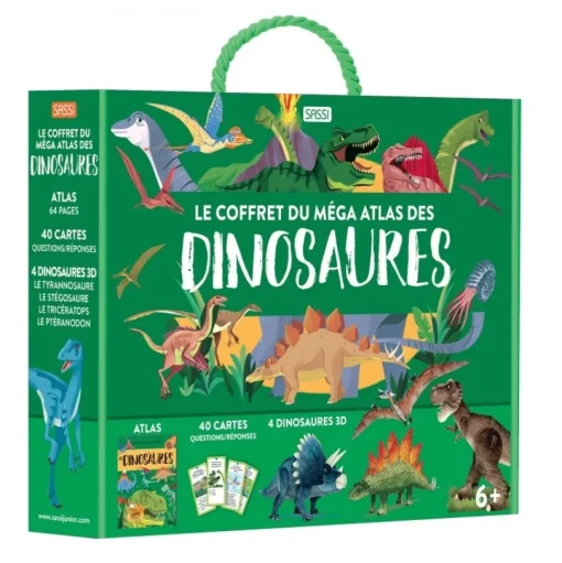 Mega Atlas de Dinosaurios - Sassi Junior
