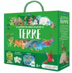 Mega Atlas de la Tierra - Sassi Junior