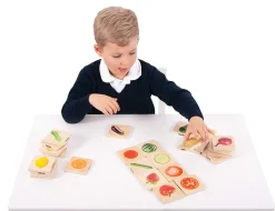 Memo de frutas y verduras Mix & Match - TickiT