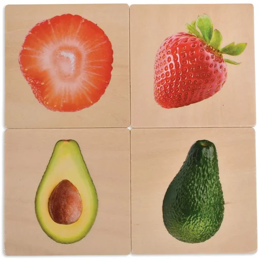 Memo de frutas y verduras Mix & Match - TickiT