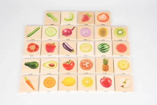 Memo de frutas y verduras Mix & Match - TickiT