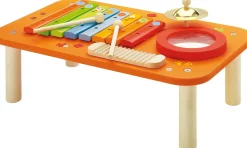 Mesa de música de madera naranja - Sevi