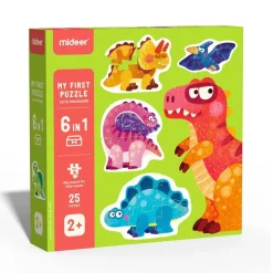 Mi primer rompecabezas dinosaurios - Mideer