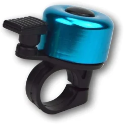 Mini timbre de bicicleta azul - Kiddimoto