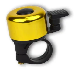 Mini timbre de bicicleta dorado - Kiddimoto