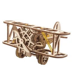 Mini-Biplano modelo mecánico - Ugears