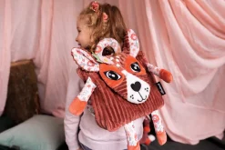 Mochila de terciopelo Mélimélos la biche - Les Déglingos