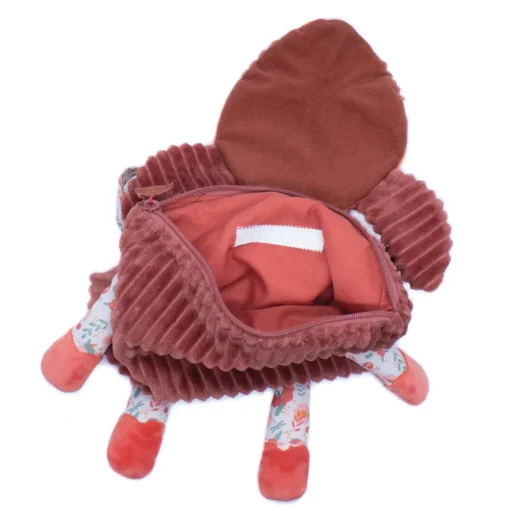 Mochila de terciopelo Mélimélos la biche - Les Déglingos