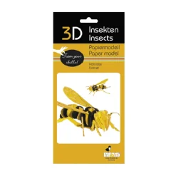 Modelo 3D de papel Avispón - Fridolin