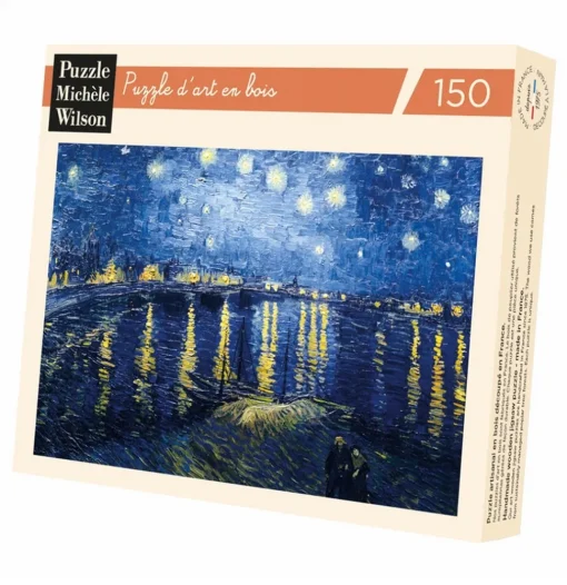 Noche estrellada en el Ródano, de Van Gogh - Puzzle Michèle Wilson