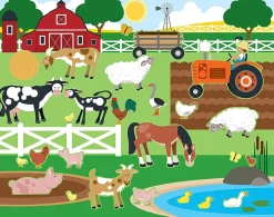150 pegatinas reutilizables - Hábitats - Melissa & Doug
