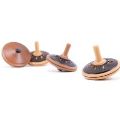 Peonza de madera Burlesco natural 48 mm - Mader