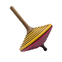 Peonza de madera Tukan naranja frambuesa 75 mm - Mader