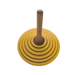 Peonza de madera Tukan naranja frambuesa 75 mm - Mader