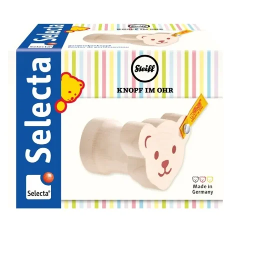 Perchero de madera con oso Steiff - Selecta