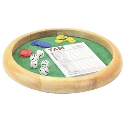 Pista de dados de madera - Jeujura