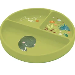 Plato de silicona Cracky el dinosaurio - Sassi Junior