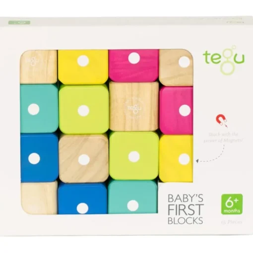 Primeros bloques para bebé 15 piezas - Tegu