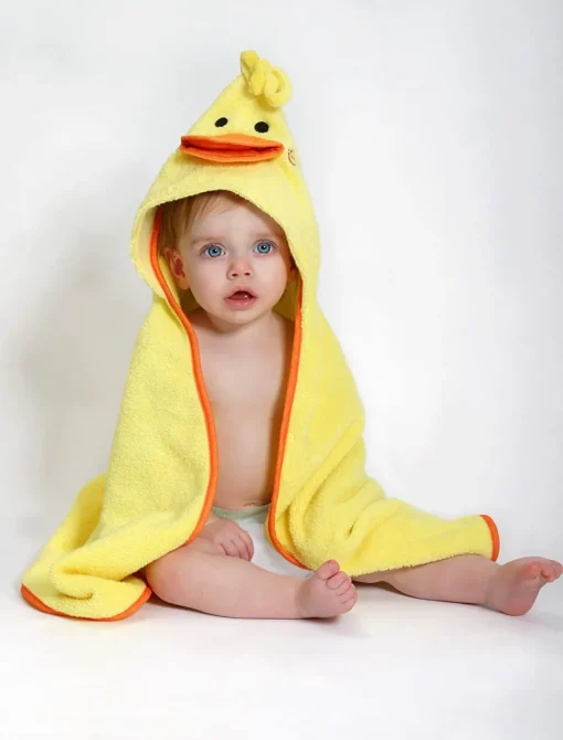 Puddles the duck - Capa de baño - Zoocchini