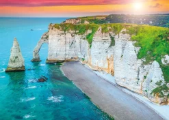 Puzzle Acantilados de Etretat 1000 piezas - Nathan