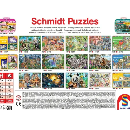 Puzzle Animales en África 60 pzs - Schmidt Spiele