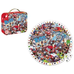 Puzzle Bomberos del Extremo - Janod