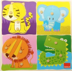 Puzzle de animales de la selva - Goula