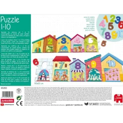 Puzzle de números del 1 al 10 - Goula