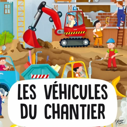 Puzzle de vehículos de construcción - Sassi Junior