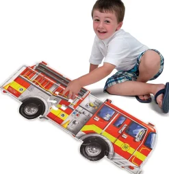 Puzzle del camión de bomberos gigante - Melissa & Doug