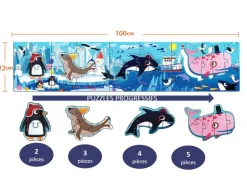 Puzzle gigante del fondo del mar - Mideer