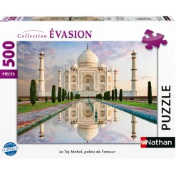 Puzzle Palacio del Taj Mahal 500 pzs - Nathan
