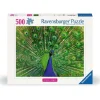 Puzzle Pavo real 500 pzs - Ravensburger