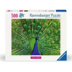 Puzzle Pavo real 500 pzs - Ravensburger