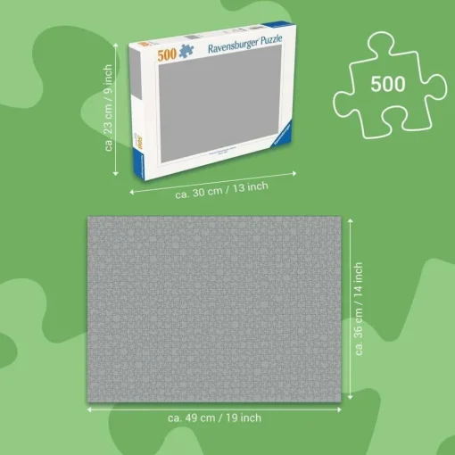 Puzzle Pavo real 500 pzs - Ravensburger