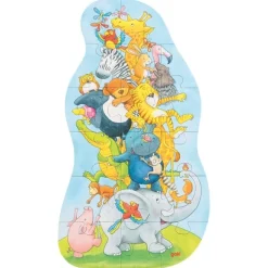 Puzzle pirámide de animales XXL - Goki
