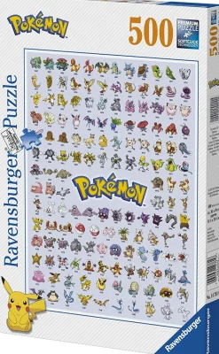 Puzzle Pokédex Pokémon 500 piezas - Ravensburger